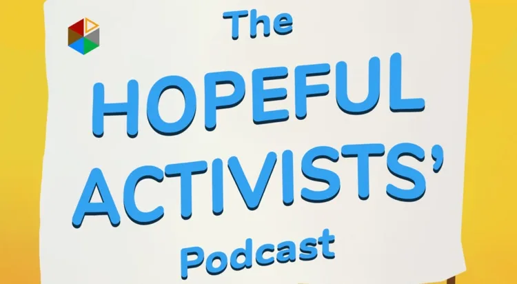 The Hopeful Activists Podcast Logo