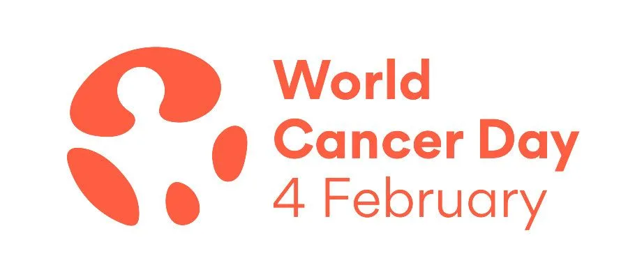 The World Cancer Day logo, dated 4 February.