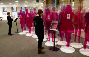 GLASGOW, SCOTLAND - DECEMBER 02: during the launch of 'The Darker Side of Pink’ exhibition at the Mitchell Lubrary, on December 02, 2022, in Glasgow, Scotland (Photo by Craig Foy / SNS Group)