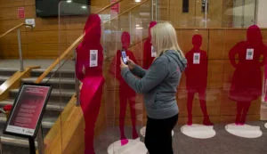 GLASGOW, SCOTLAND - DECEMBER 02: during the launch of 'The Darker Side of Pink’ exhibition at the Mitchell Lubrary, on December 02, 2022, in Glasgow, Scotland (Photo by Craig Foy / SNS Group)