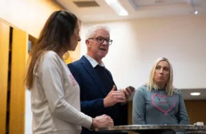 GLASGOW, SCOTLAND - DECEMBER 02: during the launch of 'The Darker Side of Pink’ exhibition at the Mitchell Lubrary, on December 02, 2022, in Glasgow, Scotland (Photo by Craig Foy / SNS Group)