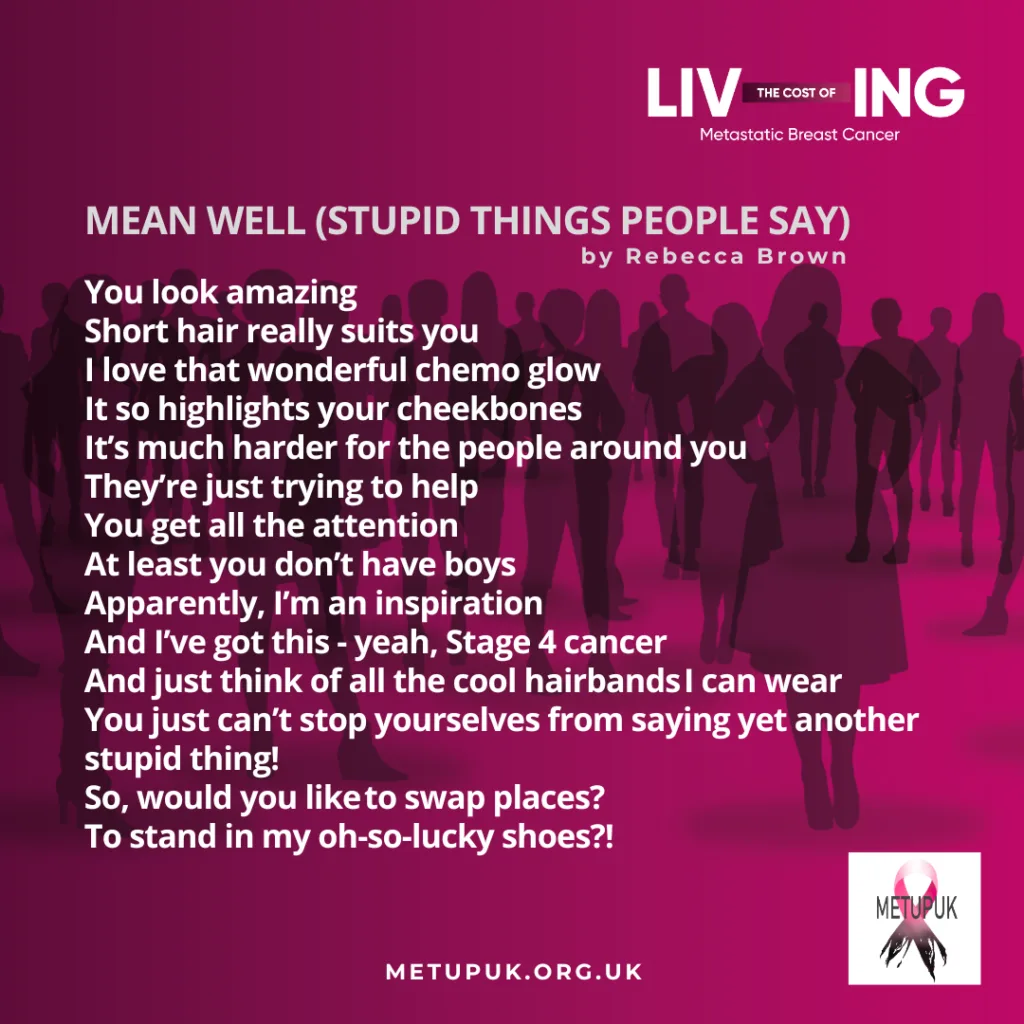 23rd May Mean Well Poem