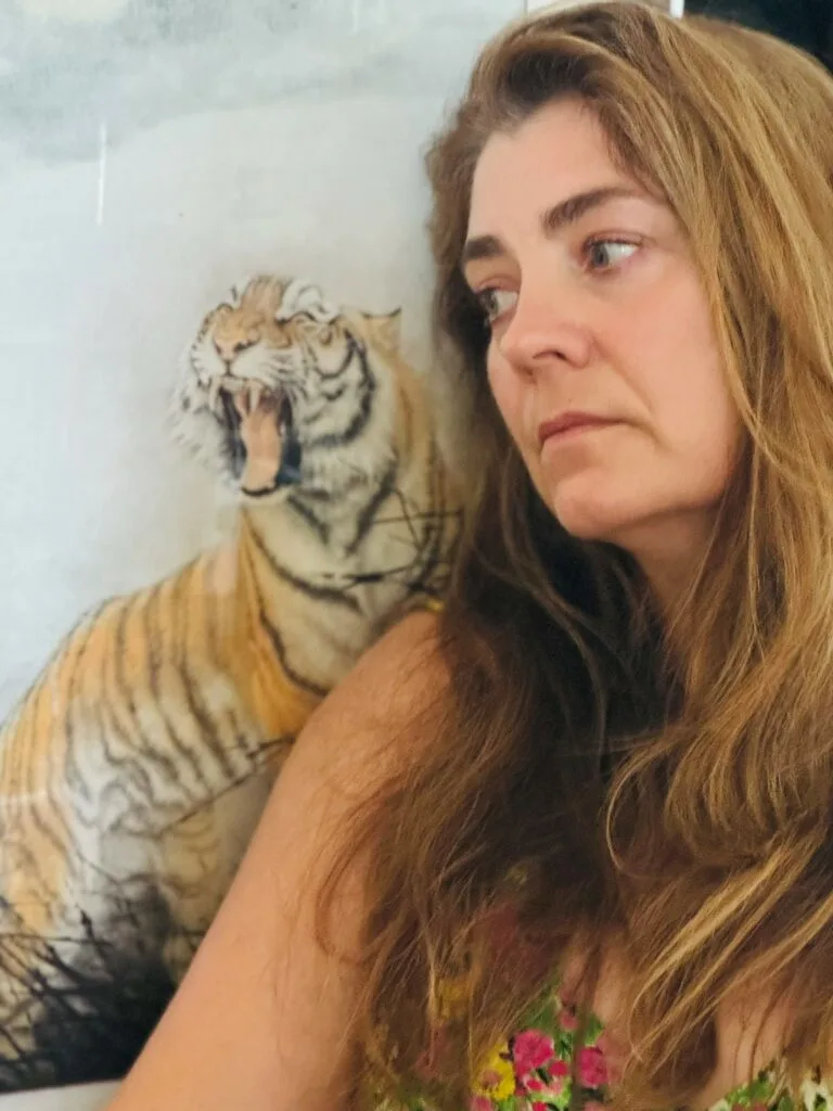 Kirstin & tiger